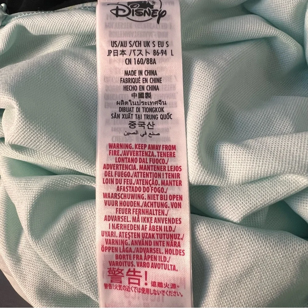 Disney Blue Mickey One Piece Swimsuit Women's S - Picture 6 of 7